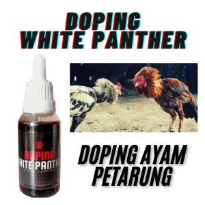 DOPING WHITE PANTHER 30 ML - Doping ayam petarung