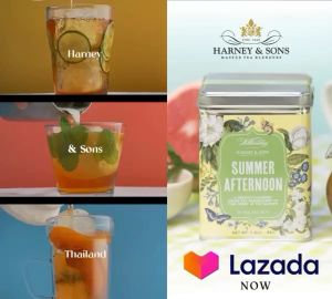 Harney&Sons  PEPPERMINT HERBAL  ชาปราศจากคาเฟอีน เปปเปอร์มิ้น 100% หอมสดชื่นซู่ซ่า ช่วยขับลมได้ดี