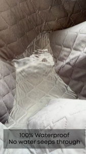 🇸🇬 Waterproof Diamond Sofa Cover Protector Cushion and Anti Slip Backing Couch Cover Sofa Towel