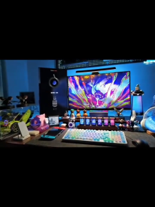 EXPOSE 27 นิ้ว จอคอมพิวเตอร์ 165hz จอคอม monitor 24 นิ้ว จอคอมพิวเตอร์ 1K จอโค้ง IPS 1MS เต็มจอไร้ขอบ LED