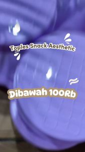 Toples Kue Kering Toples Lebaran Wadah Snack Tray Food Container/ Tempat Kue Idul Fitri Set Nampan Kotak Penyimpanan Makanan dan Bumbu