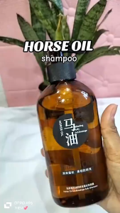 Horse Oil Shampoo with Ginger Extract for Dandruff Control and Moisturizing Smooth Hair 300ML