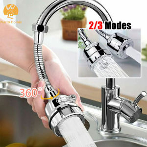 [Warm Homie] Multi-modes 360 Rotatable Faucet Booster Kitchen Extender Nozzle Filter Water Saving Bubbler