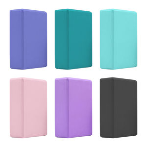 [cheerfulhigh]EVA Yoga Block Waterproof Yoga Balance Bricks Moisture-Proof Gym Training Blocks High Density Yoga Blocks for Meditation