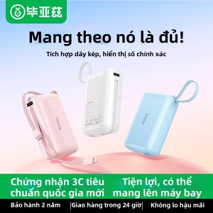 Biaze | Pin Sạc Dự Phòng Dung Lượng Cao Mini Di Động Tích Hợp Sạc Nhanh 20000mAh