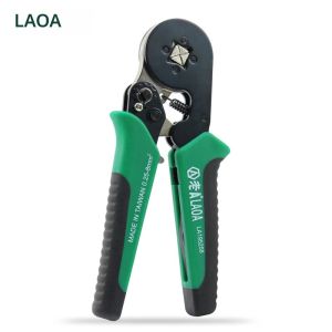 LAOA Tubular Terminal CRIMPING คีม MINI ช่างไฟฟ้าเครื่องมือ 0.25-8mm2 ความแม่นยําสูง CLAMP ในครัวเรือนชุด
