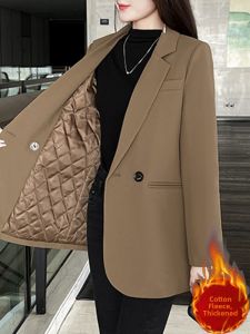 High Fashion Fall Warm Cotton Blended Coat