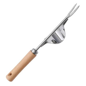 Manual Weed Remover With V-Shaped Fork Long Handle Garden Lawn Weeder Outdoor Yard Grass Root Puller Tools For Soils Loosening