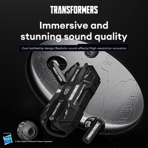 Choice TRANSFORMERS TF-T51 Wireless Earphones  Bluetooth 5.4  HD Call Headphones HiFi Stereo  Long EnduranceLow Latency Earbuds