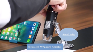【Free Shipping】 LED Digital Microscope with Built-in Camera 500X 1000X 1600X for Mobile Phone and PC Inspection