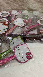 (50 pcs) Souvenir Pernikahan Cermin Karakter Hello Kitty Kemas Plastik