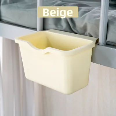 Bedside Hanging Storage Basket Wall-mounted No-drilling Shelf