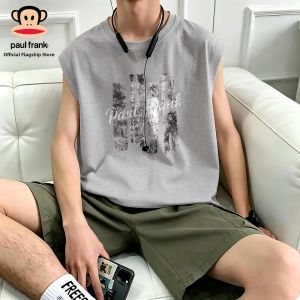 Paul Frank | Cotton Sleeveless T-shirt for Summer Styling