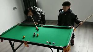 【Fast delivery】COD 120CM Mini Billiard Table For Kids Adjustable Metal Feet Pool Table Set Taco Billiards Childrens