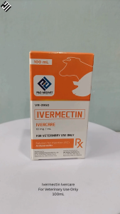 IVERCARE Antiparasitic Solution for Injection (SC) 10MG/ML FOR ANIMALS/FOR VETERINARY USE 100ML