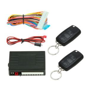 【Free Shipping】 Auto Remote Central Kit 433.92MHz Keyless Entry System DIY Universal Remote Central Locking Kit Car System Car Alarm System