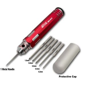 MS012 5 in 1 Replaceable Blade Precise Pushing Knife Carver Line Nicking Tool for Model Kit Carved Sword Hobby DIY Model Tool