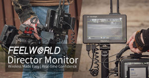 FEELWORLD LUT7 PRO 7 Inch Ultra Bright 2200nits DSLR Camera Field Monitor 3D LUT Touch Screen HDR with Waveform F970 External Power and Install Kit 4K HDMI Input Output 1920X1200 IPS Panel