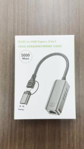 Bộ Chuyển Đổi Bộ Chuyển Đổi Ethernet USB C 5000Mbps Bộ Chuyển Đổi USB 3.0 Có Dây 5G USB 3.0 Cho Windows 7/8/10 Mac Máy Tính Xách Tay PC Tương Thích