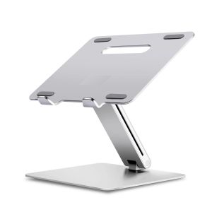 [2021] 1400gram A1 Quality Adjustable Laptop Stand Table Stand Portable Ergonomic Notebook Stand with natural Heat-Vent Heavy Duty Laptop Holder Compatible with MacBook Pro/Air Dell HP Samsung LG