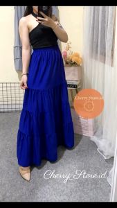 Rok Panjang untuk Wanita: Rok Canda Ceruty Premium & Rok Susun Polos