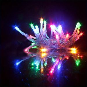 1PC 1.5M10LED/3M20LED/6M40LED ในร่มและกลางแจ้งกล่องแบตเตอรี่ Fairy String Lightใช้สําหรับงานแต่งงานปาร์ตี้และตกแต่งลาน