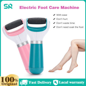 Smooth express Blue edi with diamond crystals Electric Foot File Crust Remover Hard Skin and Quick Pedicure Foot callus kit electronic waterproof razor suitable for thick cracked and dead on the heel Foot Care Roller Tool for Scholls
