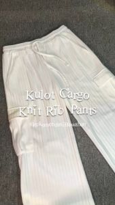 Kulot Knit Cargo Premium Wanita