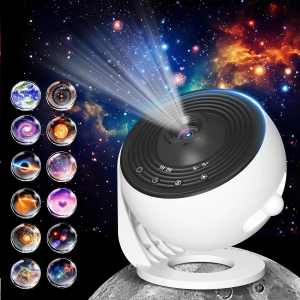 LED Space Galaxy Galaxy Projector 13 in 1 Star Projector Galaxy Light Ceiling Night Light Milky Way Mood Lighting with Timer