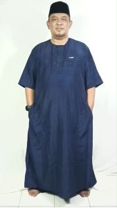 Jubah Gamis Pria Dewasa Sampai Big Size Lengan Pendek