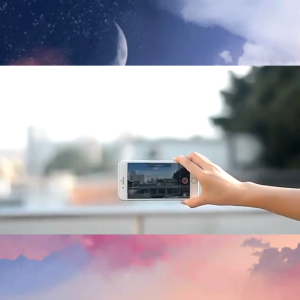 (TRENDY) APEXEL 4 in 1 Lensa Teropong HP Fotografi Jernih Fisheye Macro Wide Telephoto dengan Tripod