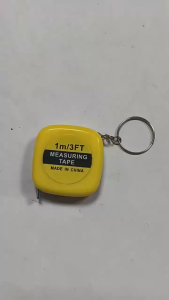 (ngẫu nhiên) Móc Khóa Thước Dây Mini – Thước Đo Quần Áo Đồ Dùng Gia Đình 1m Mới Nhất 2026