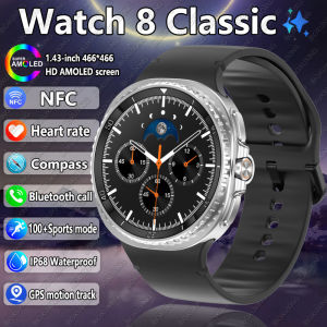 2025 New For Galaxy Watch 8 Classic Smart Watch Men  GPS NFC Bluetooth call 47mm AMOLED Fitness Sport Tracker Health Smart Watch