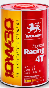 Wolver Special Racing 10w30 SN 0.8L chuyên dùng cho xe tay ga - Combo nhớt Lap