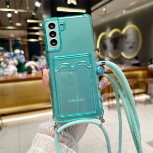 Samsung Galaxy S22/S23/S22/S21/S20/S20FE/S21/S20 พิเศษ/บวก กระเป๋าสตางค์เคสมือ สำหรับ สายฝาครอบ TPU