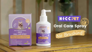 HICC PET Pet Oral Care Spray Dog Gingivitis Treatment Fight Bad Breath Caused by Plaque and Gum Redness 150ml