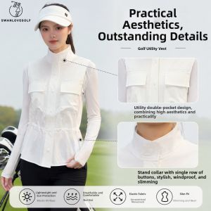 SWAN LOVE GOLF | New Slim Fitted Golf Vest