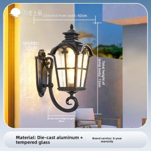 VINCAN | Solar Waterproof Outdoor Wall Light