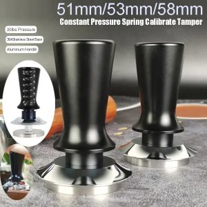 Niye 51mm 53mm 58mm Espresso Tamper Barista Coffee Tamper with Calibrated Spring Loaded Stainless Steel Tampers coffee press