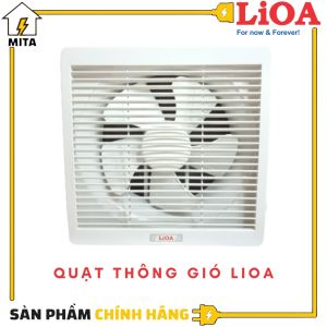 Quạt Hút Thông Gió - Quạt Thông Gió Gắn Tường LiOA - Hàng chính hãng