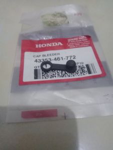 karet tutup pembuangan minyak rem cap bleeder tiger sonic cb 150r cbr beat cs 1 beat supra scoopy all matic honda original honda