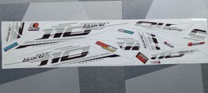 striping beat karbu warna putih motip 110