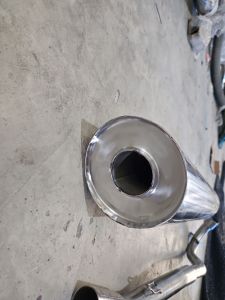 Stainless Power Pipe for Wave 125/ Xrm 125