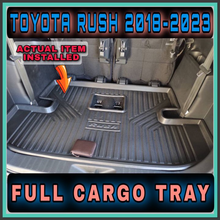 TOYOTA RUSH 2018-2023 FULL CARGO TRAY | Lazada PH