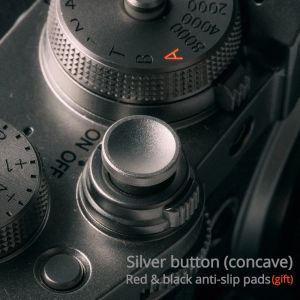FLUXO Camera Shutter Button Protective Cap for Sony Fuji XT5 XT30 X100V XT50 XT30II XM5 Leica M10 M10P Q3 Mirrorless Accessories