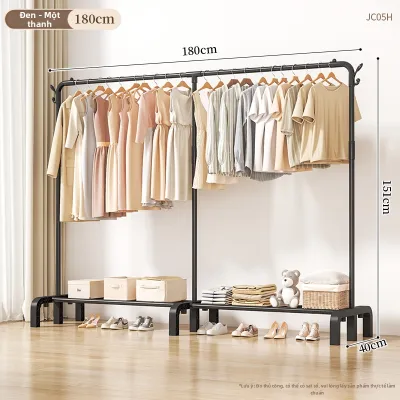 MENGSIYUAN | Giá Đỡ Quần Áo Đứng Sàn Di Chuyển Trong Nhà