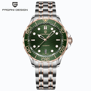 Pagani Design | Pagani Design Mens Watch Elegant Light Luxury Sapphire Mens Mechanical Watch Automatic Watches Calendar 20Bar Watches for Men