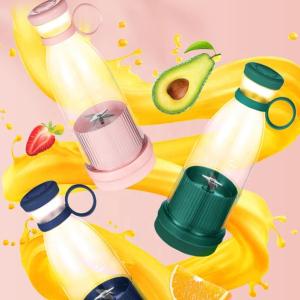 Portable Electric Mini Blender Mixer Shaker Bottle USB Rechargeable Fitness