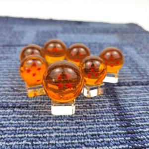 Bộ Bóng Nhựa Tổng Hợp Dragon Ball Crystal Ball Set Búp Bê Tay Ch�o Cầu Vào Bóng Đèn Thần Bốn Ngôi Sao Son Goku Đính Kèm Hộp Quà Tặng