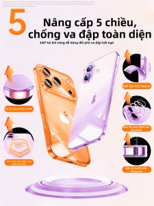 Ốp lưng điện thoại iphone 16 Pro Max 15 14 Plus 17 13PM 12 silicon siêu mỏng bảo vệ toàn diện